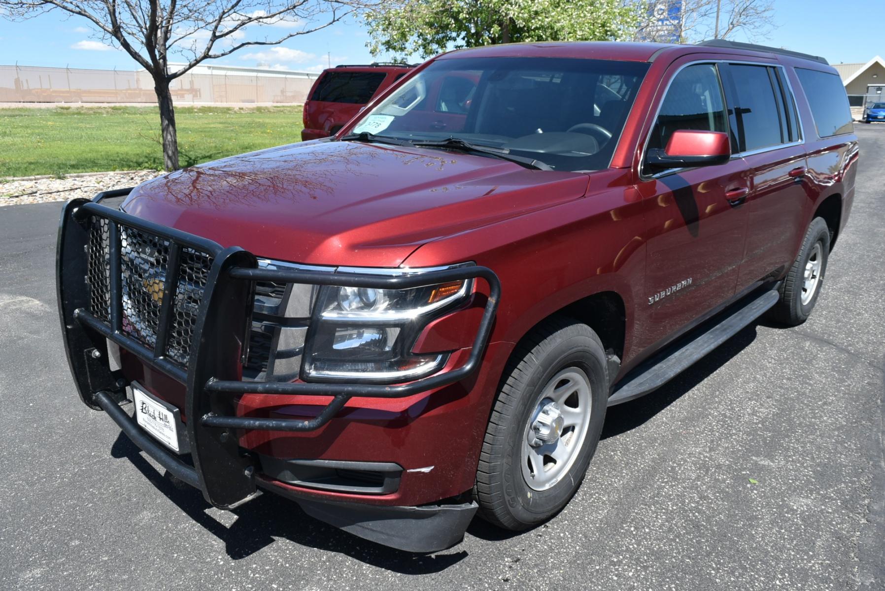 2019 Maroon /Black Chevrolet Suburban Fleet (1GNSKKKC6KR) with an 5.3L V-8 engine, 6-Speed Automatic transmission, located at 1600 E Hwy 44, Rapid City, SD, 57703, (605) 716-7878, 44.070232, -103.171410 - Photo #2